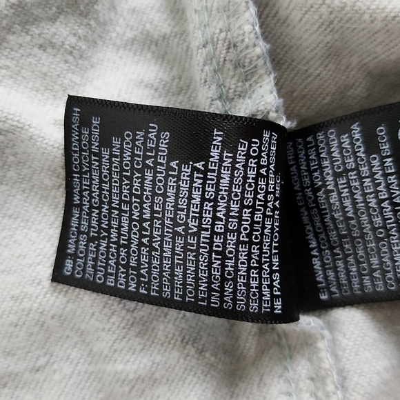 The North Face gray soft flannel button up long sleeve shirt Size Medium - Picture 9 of 11